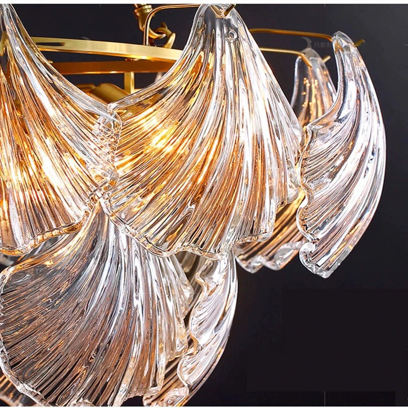 Modern Golden Crystal Chandelier Decor Lamp