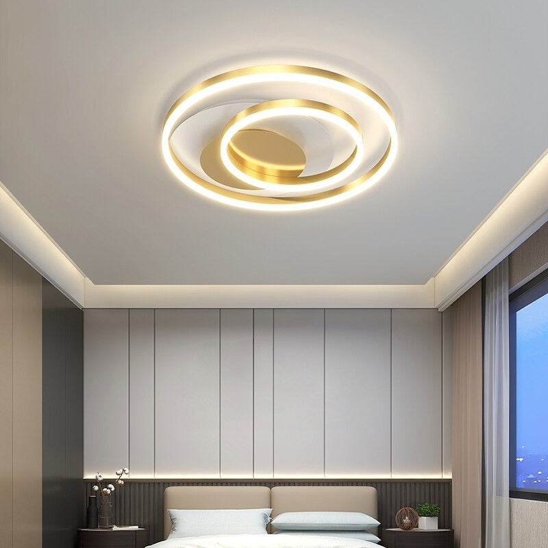 Simple Round LED Indoor Decor Ceiling Lamp Fixtures