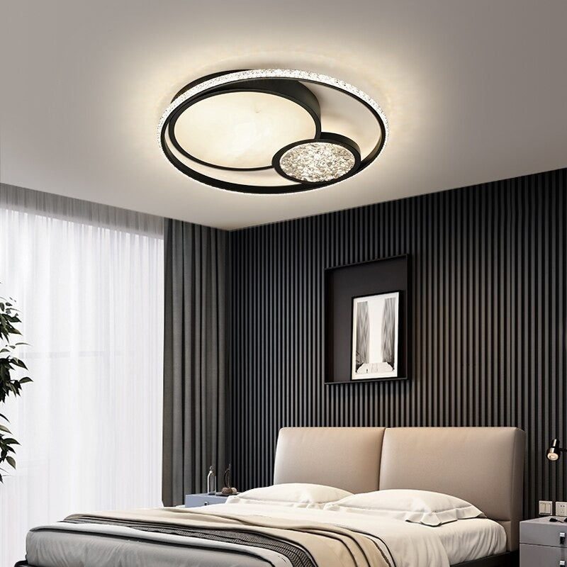 Modern Triple Ring LED Ceiling Fixture Lamp