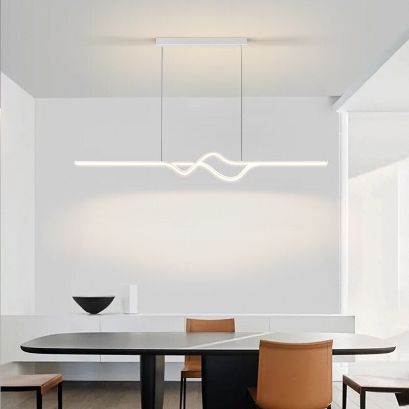 Nordic LED Indoor Decor Long Chandelier Lights