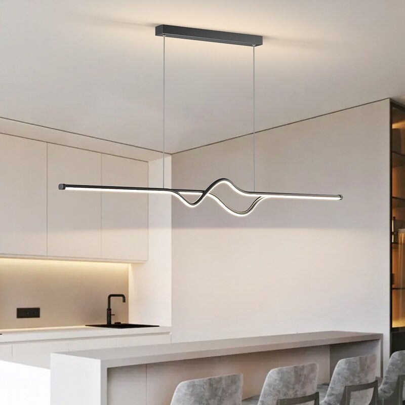Nordic LED Indoor Decor Long Chandelier Lights
