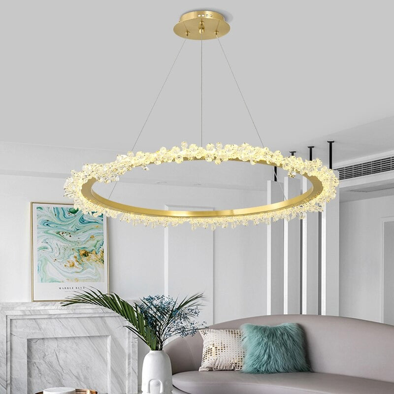 Modern Designer Ring Indoor Decor Pendant Lights