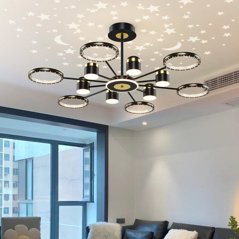 Modern LED Indoor Chandelier Decor Lamp