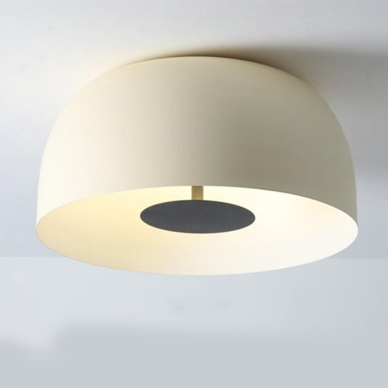 Simple Solid Color LED Ceiling Chandelier