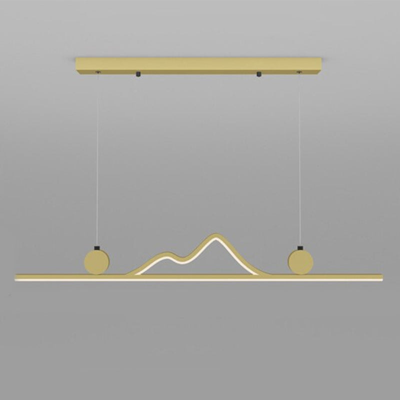 Nordic Minimalist Line LED Pendant Lights