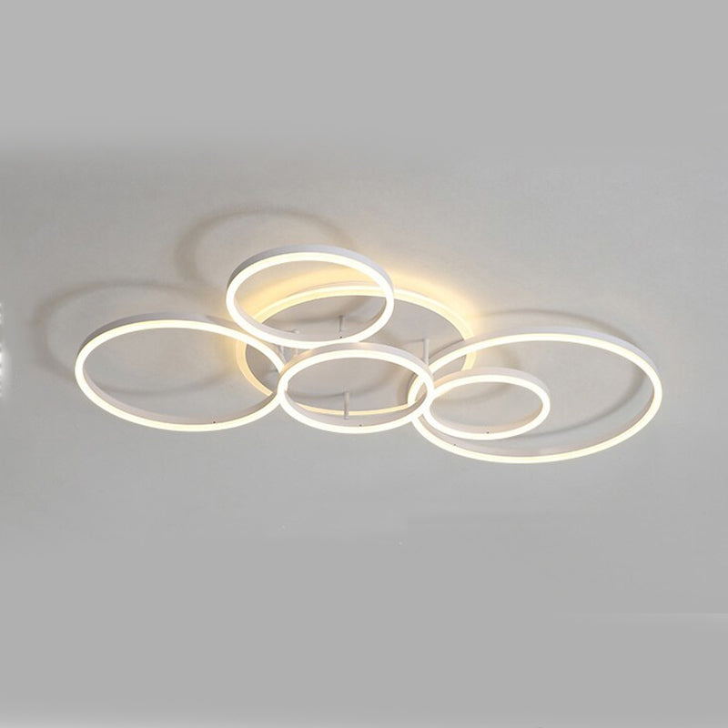 Modern Round Shape Decorative LED Chandelier Fixture